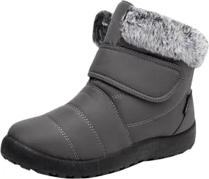 Womens Tall Snow Boots Waterproof Insulated Winter Ankle Dress Boots for Women Waterproof Snow Snow Boots Women Cute Women's Winter Ankle Booties Womens Leather Hiking Boots Waterproof