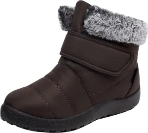 Womens Tall Snow Boots Waterproof Insulated Winter Ankle Dress Boots for Women Waterproof Snow Snow Boots Women Cute Women's Winter Ankle Booties Womens Leather Hiking Boots Waterproof