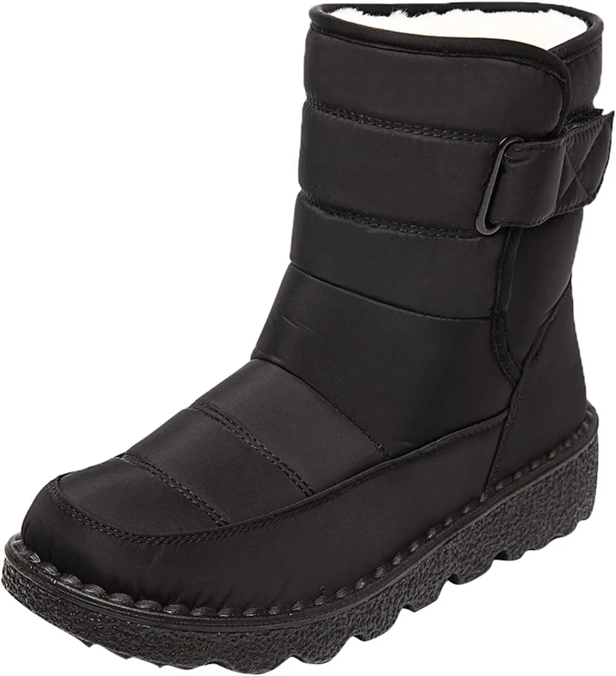 Women's Waterproof Snow Boots Lightweight Waterproof Snow Boots Women Winter Boots Waterproof Cold Weather Woman Winter Boots Knee High Wide Calf Plus Size Snow Boots Extra Wide Calf